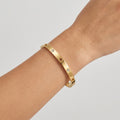 Essential clover gem bracelet
